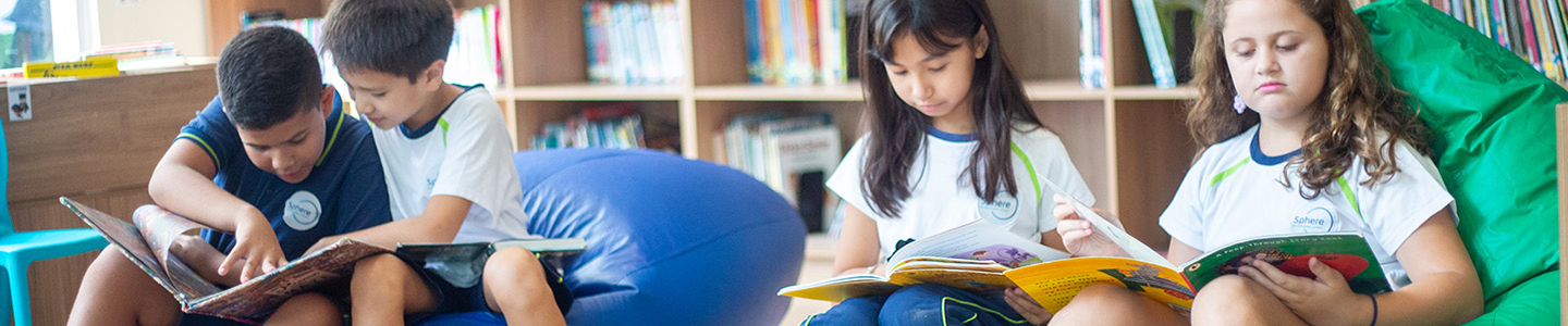 Alunos da Escola Bilíngue Pueri Domos